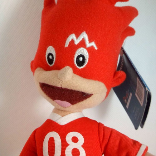 Plush Euro 2008 Uefa Cup Mascot new, height 27 cm