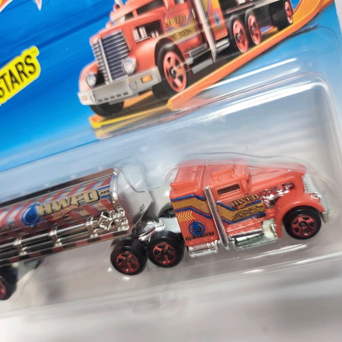 Hot Wheels Diecast Track Stars Fuel & Fire Rig Truck new