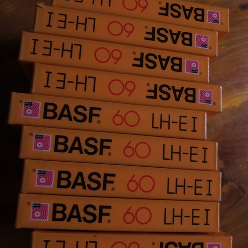 BASF LH Extra I 60 min audio cassette new, collector's item