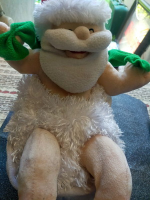 Musical Christmas toy used