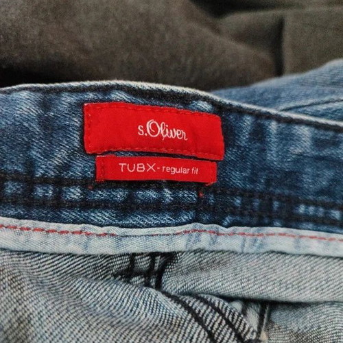 S.Oliver men's jeans used, regular fit, size L, blue