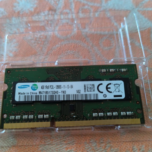 SODIMM DDR 3L 8GB new and two DDR 3L 4GB used modules