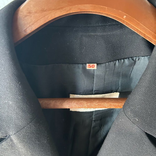 Tagier de Pies suit like new, black, lace fabric