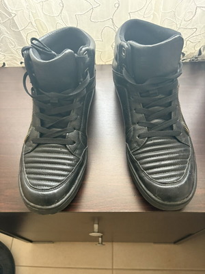 Admiral black ankle boots, size 44