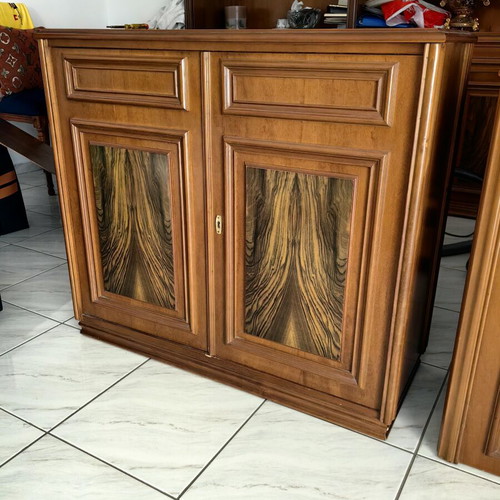 Vintage cabinets with storage space