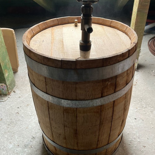 Wine barrel used