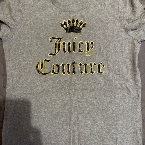 Juicy Couture T-shirt gray like new, size M