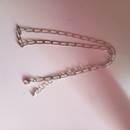 Jewelry set H&M new, silver two necklaces and earrings