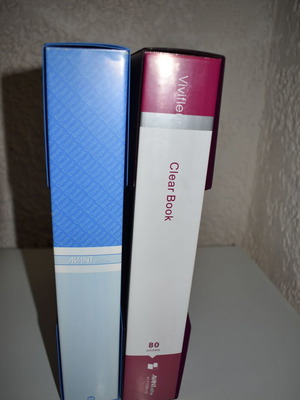 Clear Book A4 with 80 pockets, new, 2 pieces