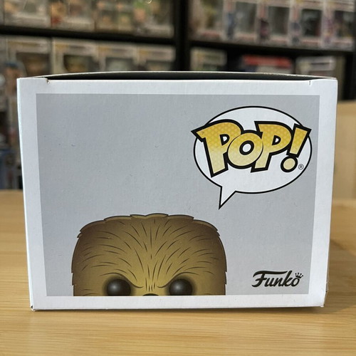 Funko Pop Star Wars Golden Chewbacca 63 mint condition