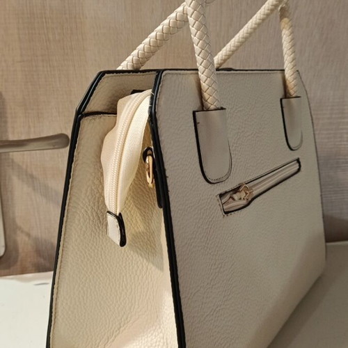 Women's shoulder bag new, beige