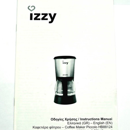 Izzy Piccolo filter coffee maker