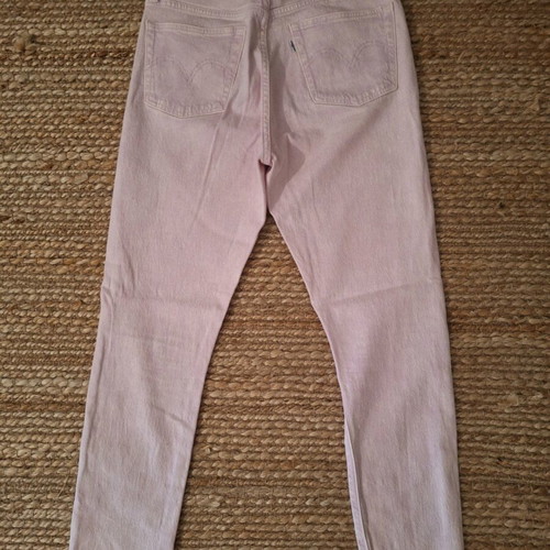 Levi's 501 women's pink jeans like new