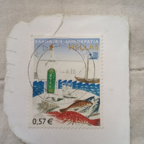 Stamp collection used, part 1, mini collection