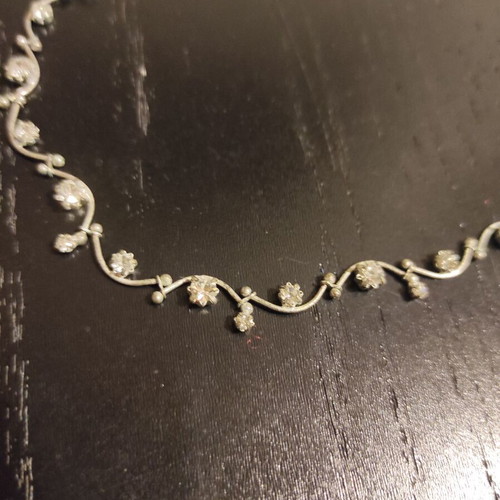Necklace like new, silver, from Accessorize