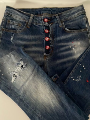 Dsquared2 Ανδρικό Denim Παντελόνι Σαν Καινούργιο, Μέγεθος 44