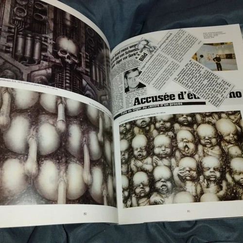 HR Giger ARh+ art book, Taschen Basic Art series, English edition