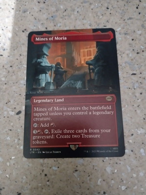 Magic the Gathering Mines of Moria κάρτα καινούργια