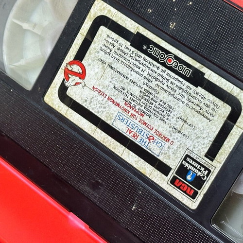 The Real Ghostbusters VHS used, Greek dubbed edition