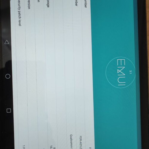 Tablet used with new battery