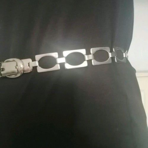 Toi&Moi metal belt like new, silver, size 90