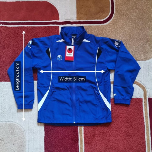 Uhlsport Sports Jacket Blue Size XS New