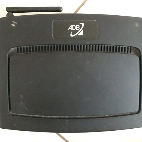 Router used, pack of 4, Thomson, ZTE, Technicolor, Forthnet, ADB