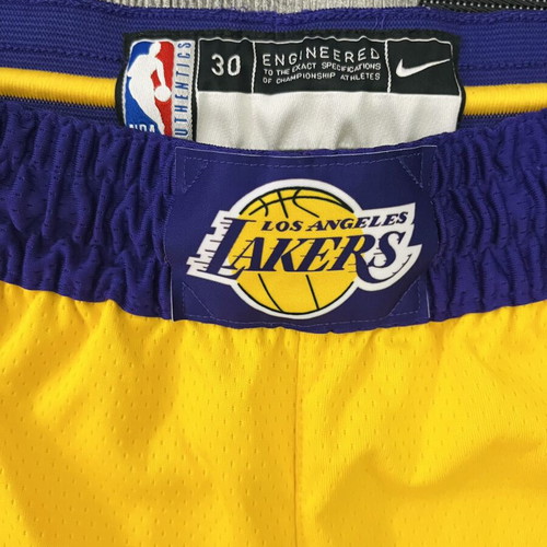 LA Lakers basketball shorts, size S, authentic