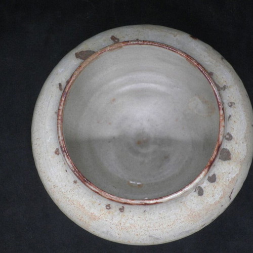 Decorative ceramic set used signed "At 84"