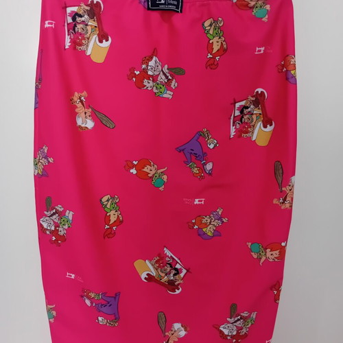 Chic Mess midi skirt, slim fit, multicolor