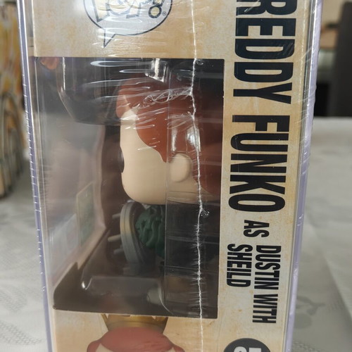 Freddy Funko as Dustin with Shield vinyl figure new, 1000 pcs