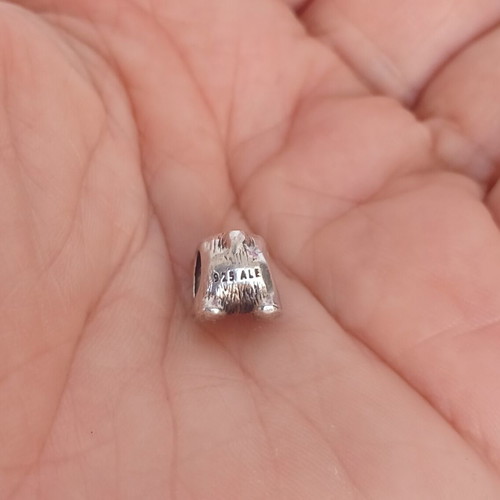 Pandora Bear Charm S925 used, silver