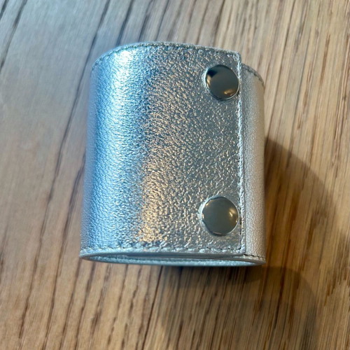 Christoforos Kotentos leather bracelet silver like new