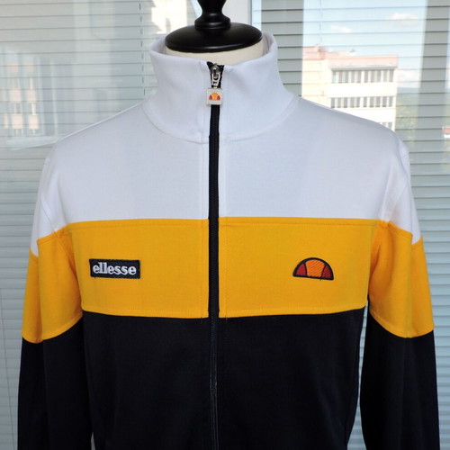 Ellesse Caprini men's sports track jacket long sleeve size S like new