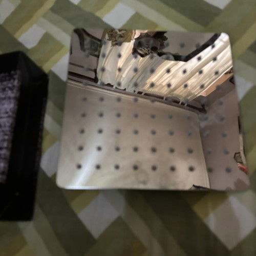 Shower head square stainless steel like new