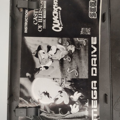 Quackshot & Castle Of Illusion Sega Mega Drive game used