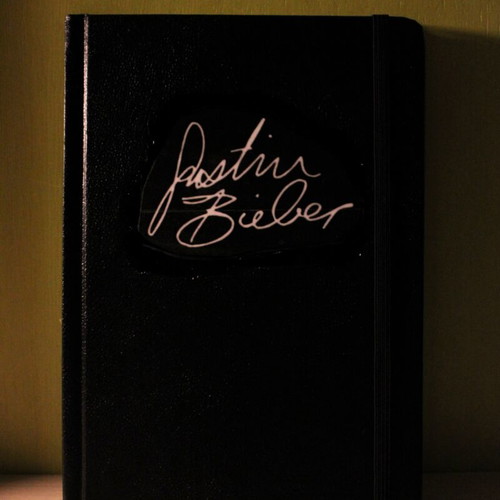 Justin Bieber notebook A5, 100 pages