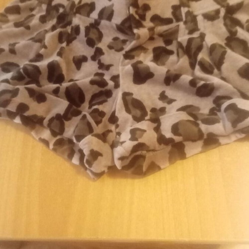 Juicy Couture Women's Leopard Velvet Shorts like new, size S
