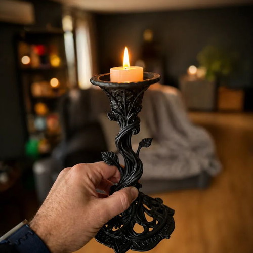 Gothic candlestick new, decorative fantasy design