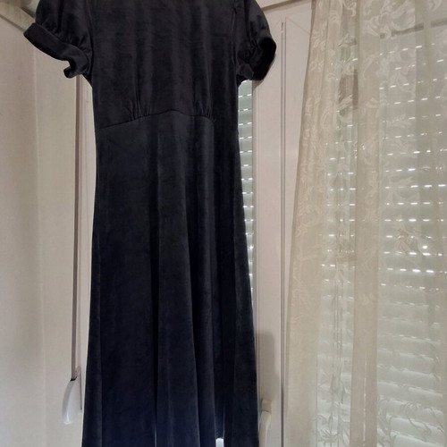 Attrattivo midi dress like new, blue, size large, short sleeve, unworn