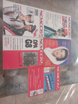 Nemesis magazines like new, pack of 5 issues