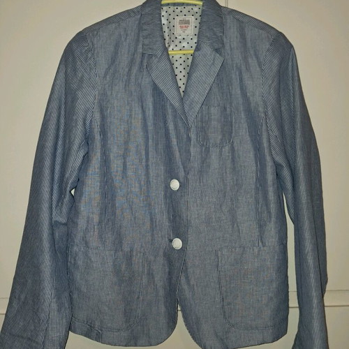 Striped jacket size L like new