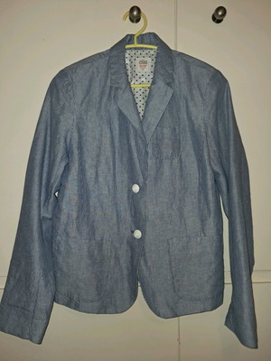 Striped jacket size L like new