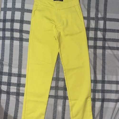 Karol yellow XS office pants like new