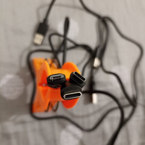 USB cables new, 3 pieces with Type-C and Micro-USB
