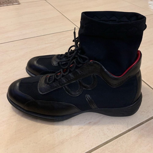 Gian Mario sneakers new, black, genuine leather, size 40