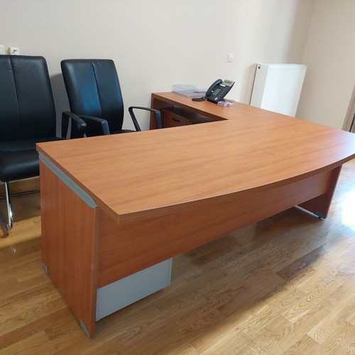 Sato office furniture set like new, desk, 2 chairs, 2 drawers, 2 cabinets