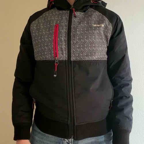 Emerson women's jacket size S used, black and white