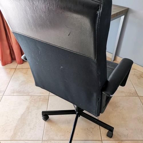 Office armchair used, swivel chair