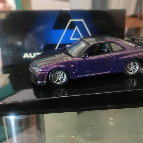 Nissan Skyline GT-R 1/43 midnight purple Autoart new